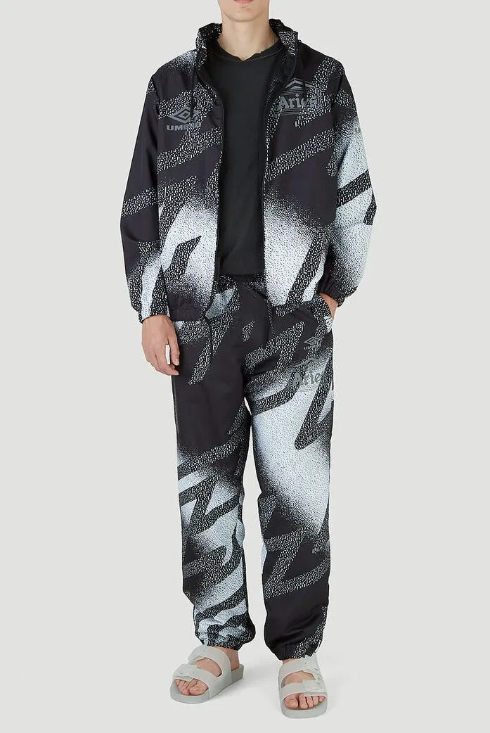 Aries X Umbro Abstract Pattern Printed Track Jacket