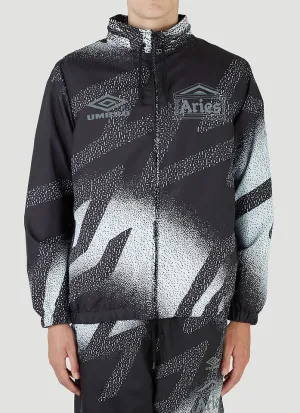 Aries X Umbro Abstract Pattern Printed Track Jacket