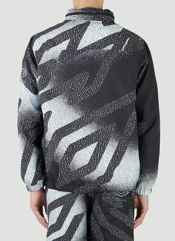 Aries X Umbro Abstract Pattern Printed Track Jacket