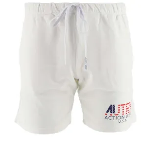 Autry Logo Printed Drawstring Shorts