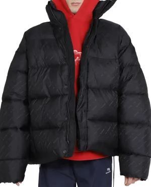 Balenciaga Logo Detailed Padded Jacket