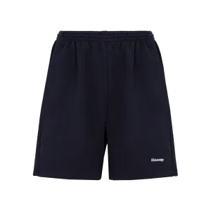 Balenciaga Logo Embroidered Sweat Shorts