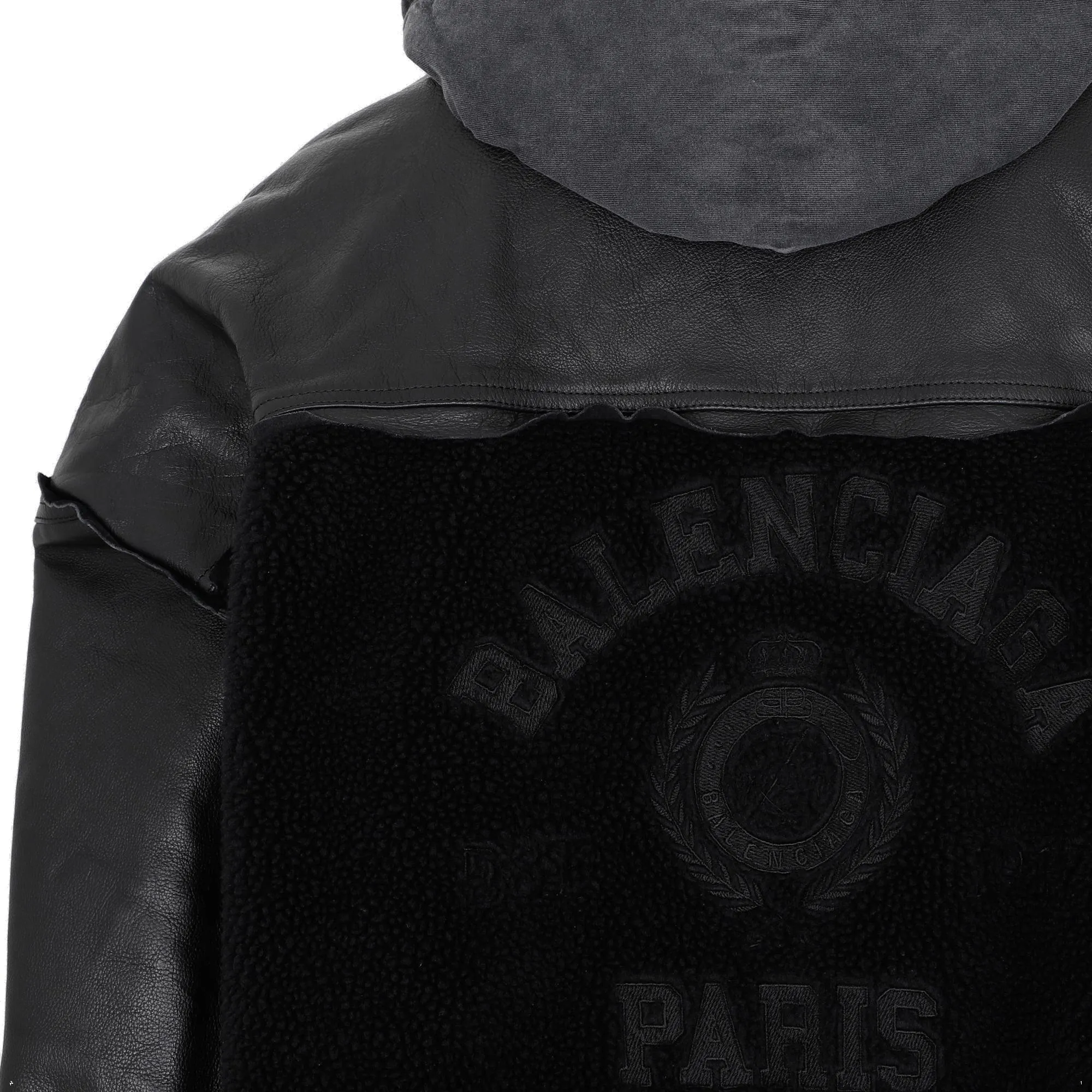 Balenciaga Zip-Up Hooded Jacket