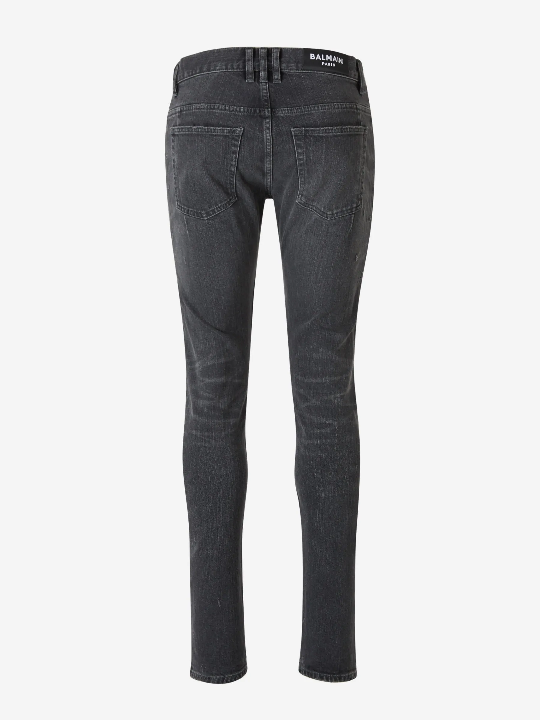 Balmain Distressed Skinny Jeans