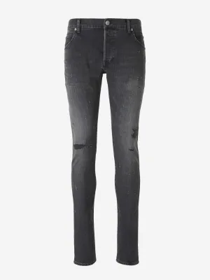 Balmain Distressed Skinny Jeans