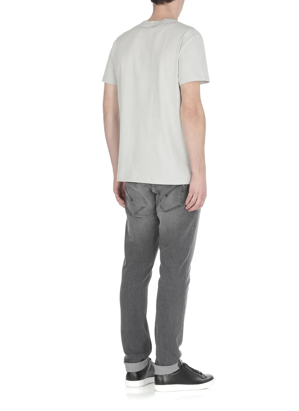 Balmain Logo Printed Crewneck T-Shirt