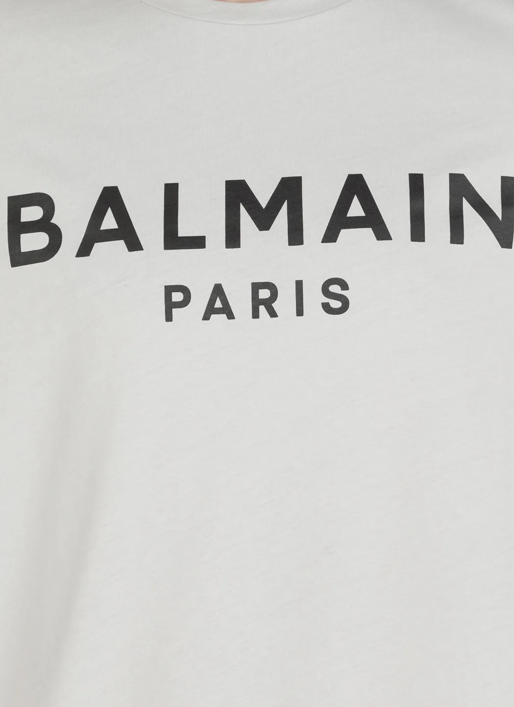 Balmain Logo Printed Crewneck T-Shirt