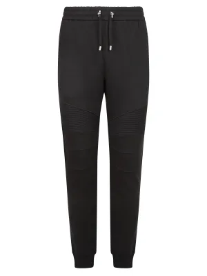 Balmain Metallic Logo Track Pants