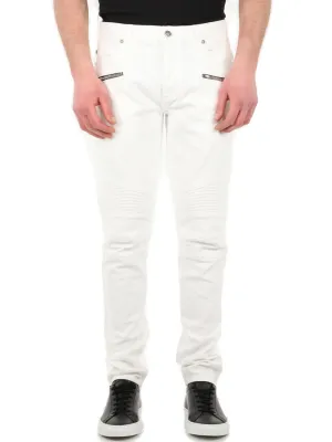 Balmain Mid-Rise Straight Leg Jeans