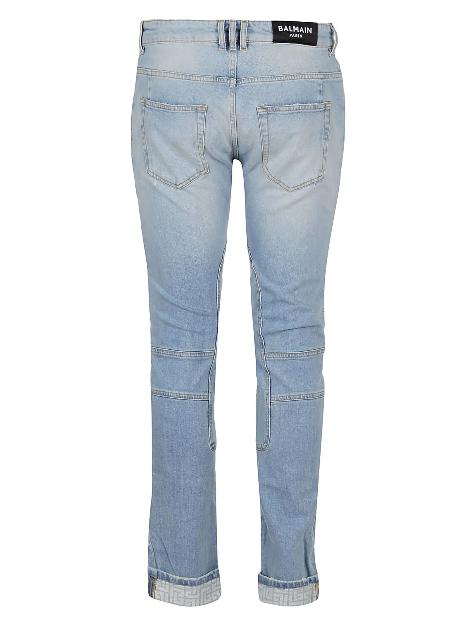 Balmain Mid-Waisted Skinny Jeans