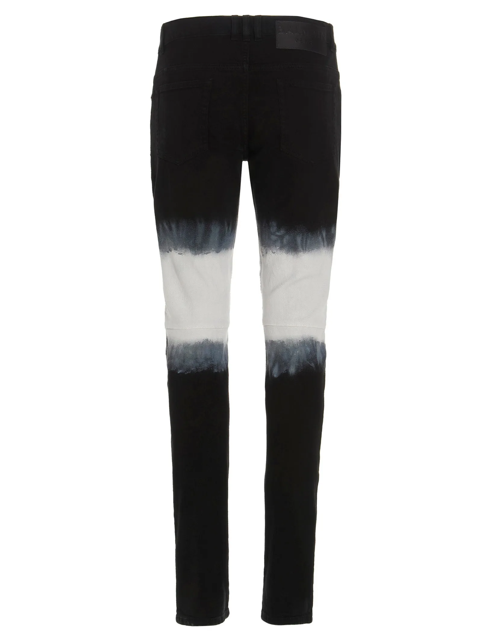 Balmain Slim Cut Tie-Dyed Jeans