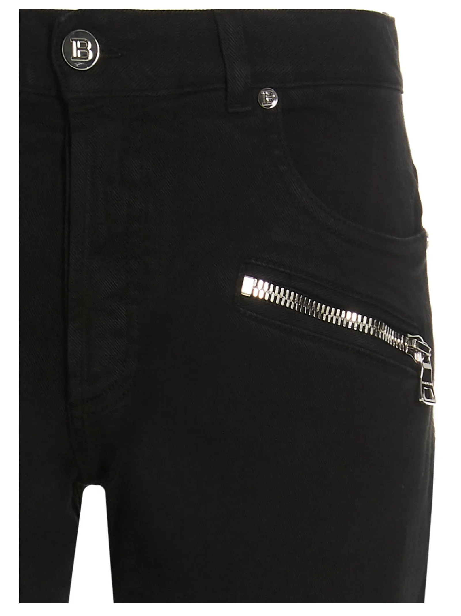 Balmain Slim Cut Tie-Dyed Jeans