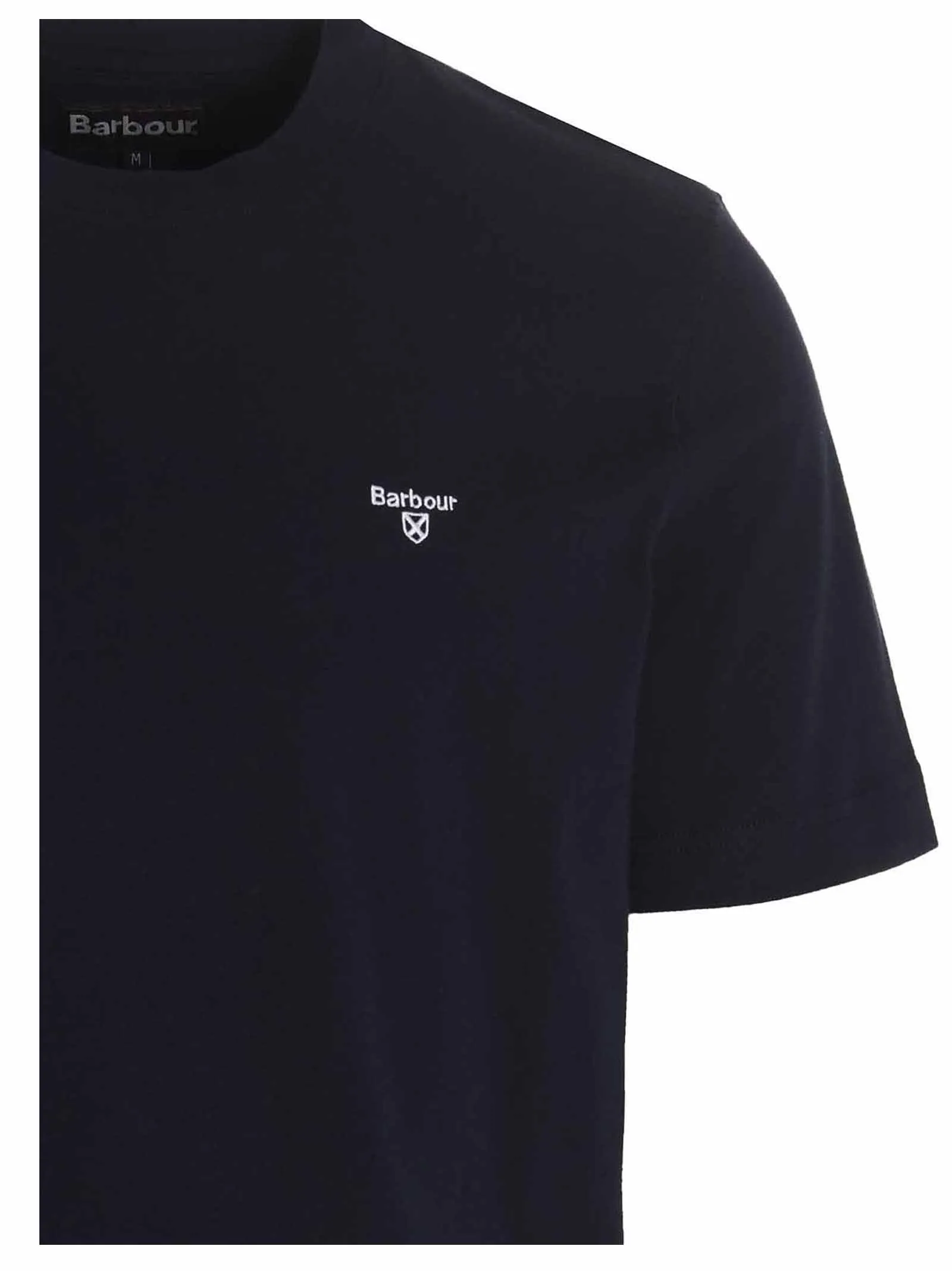 Barbour Logo Embroidered Crewneck T-Shirt