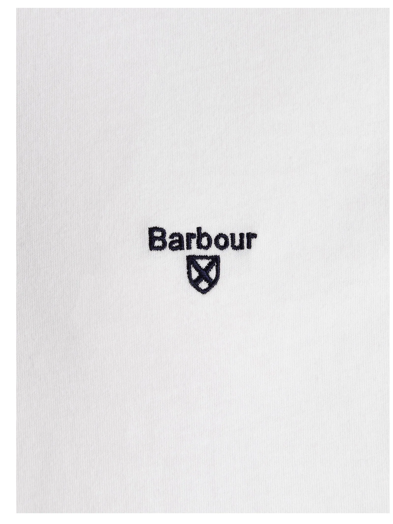 Barbour Logo Embroidered Crewneck T-Shirt
