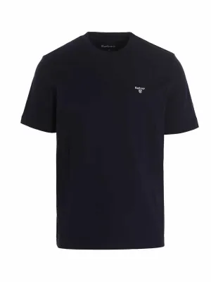 Barbour Logo Embroidered Crewneck T-Shirt