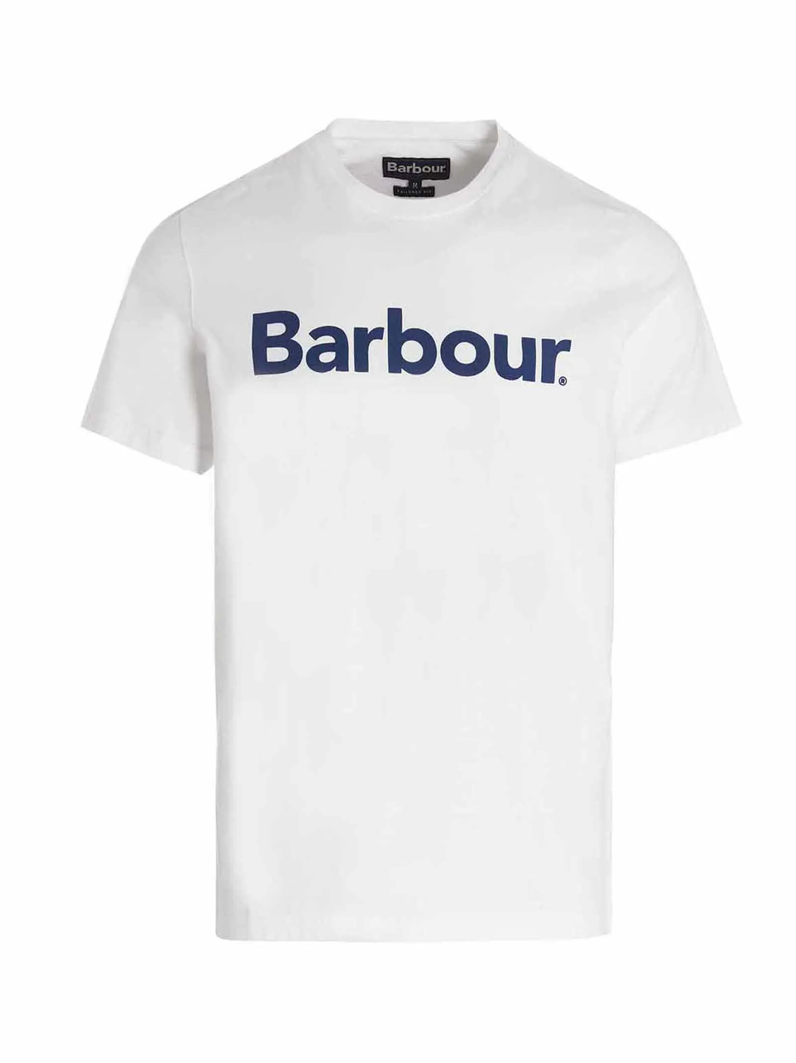 Barbour Logo Printed Crewneck T-Shirt