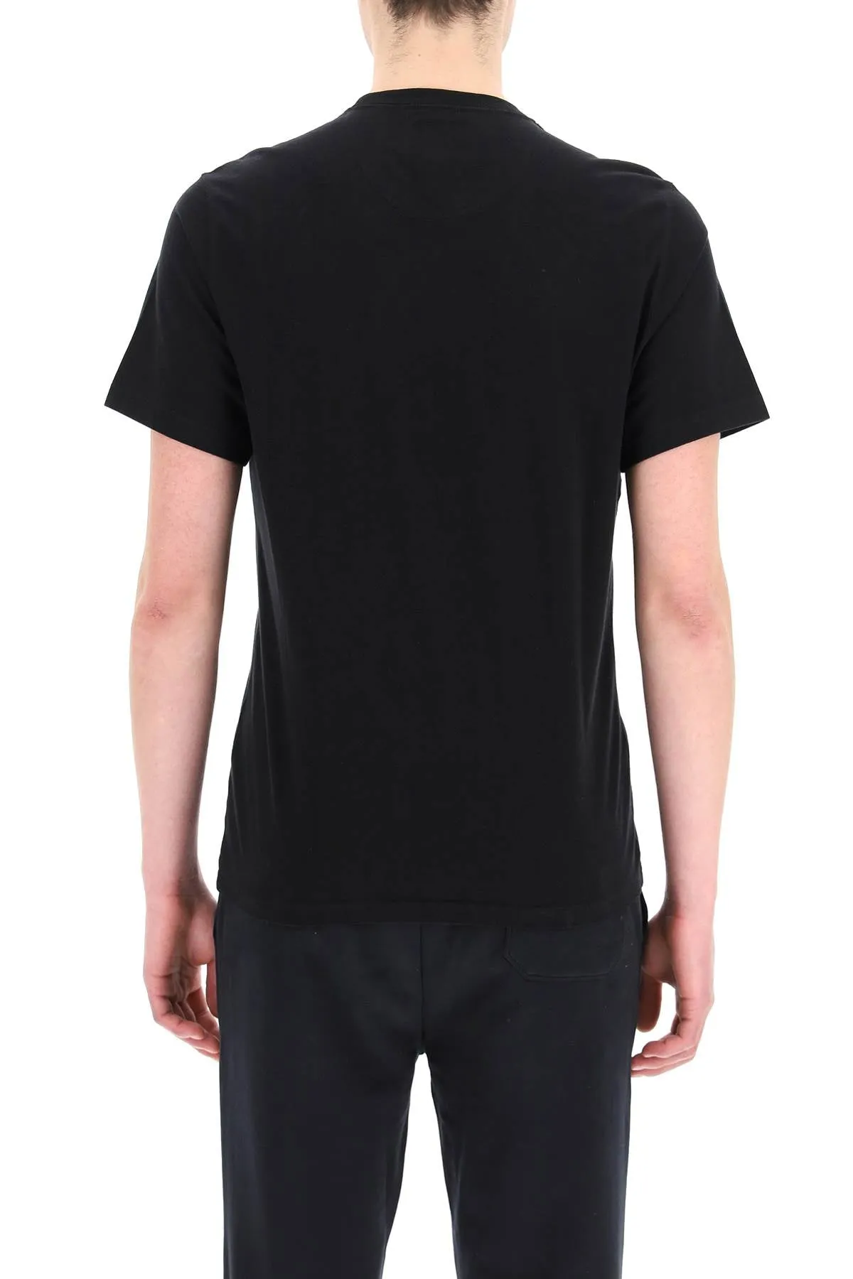 Barbour Logo Printed Crewneck T-Shirt