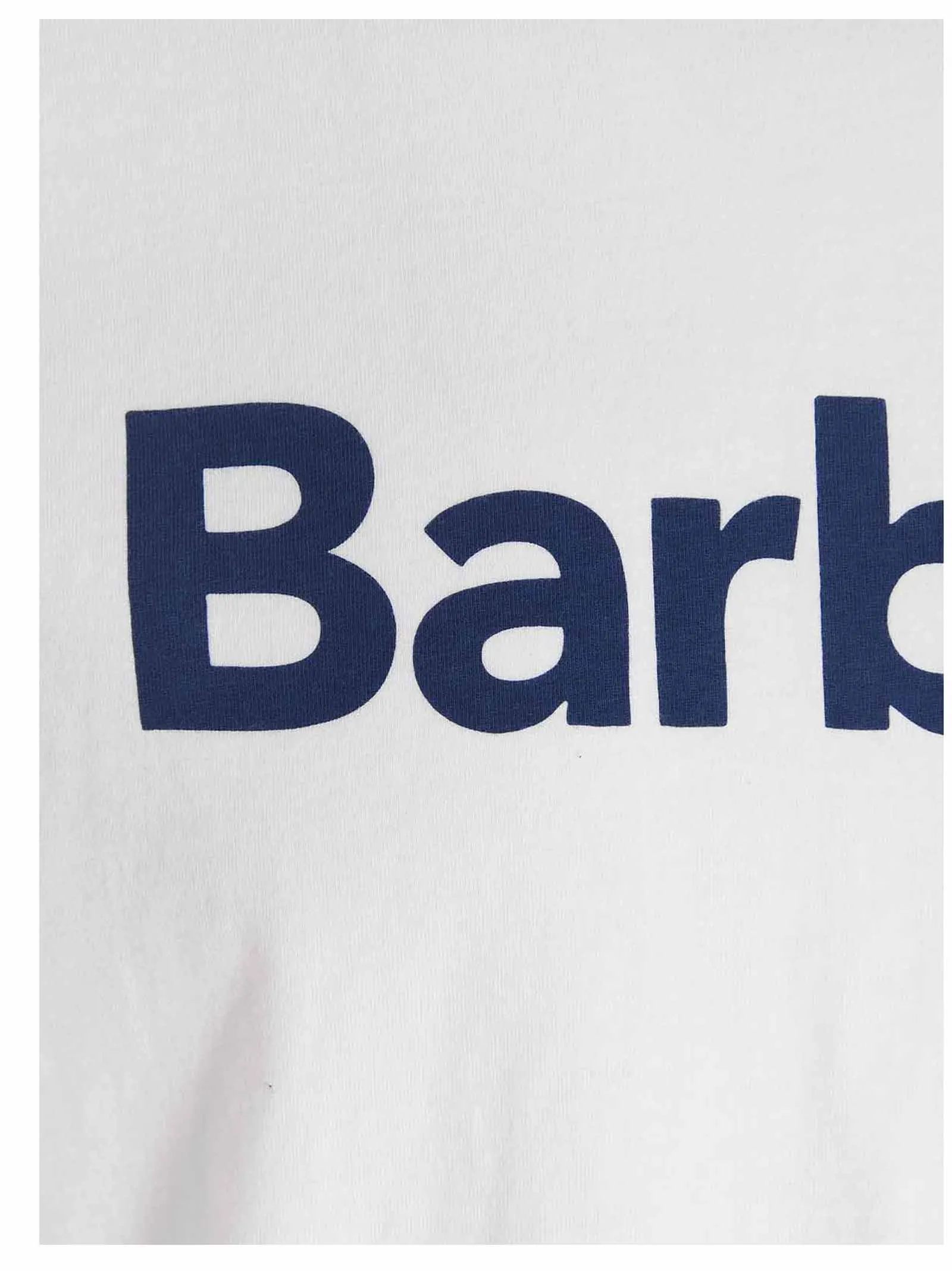 Barbour Logo Printed Crewneck T-Shirt