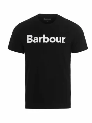 Barbour Logo Printed Crewneck T-Shirt