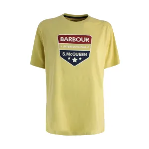 Barbour Logo Printed Crewneck T-Shirt