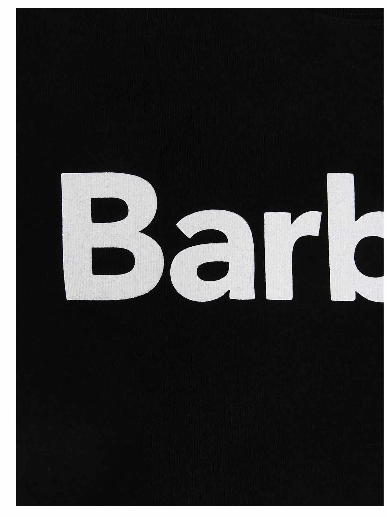 Barbour Logo Printed Crewneck T-Shirt
