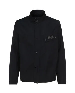Barbour Logo Printed Zipped Jacket
