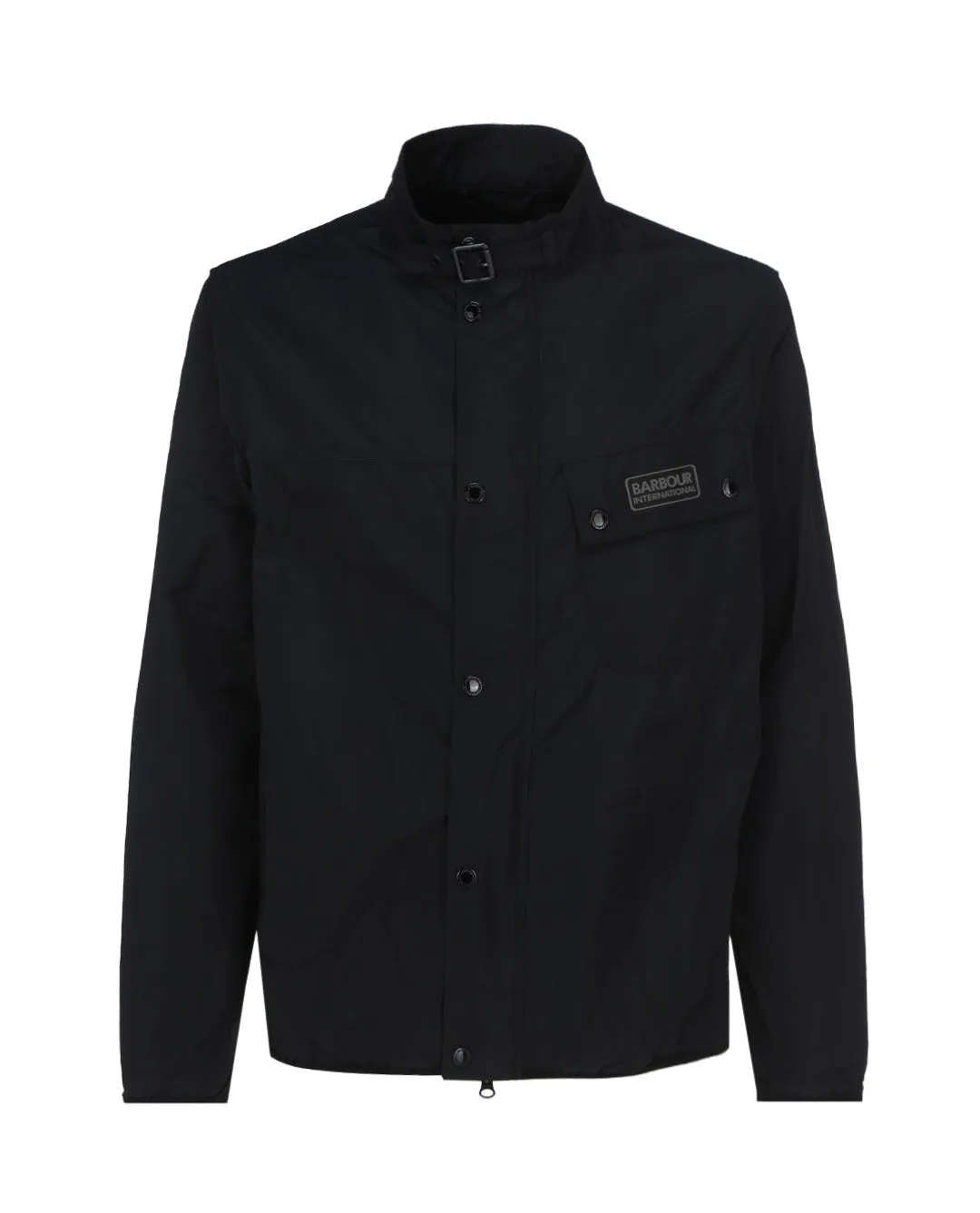Barbour Logo Printed Zipped Jacket