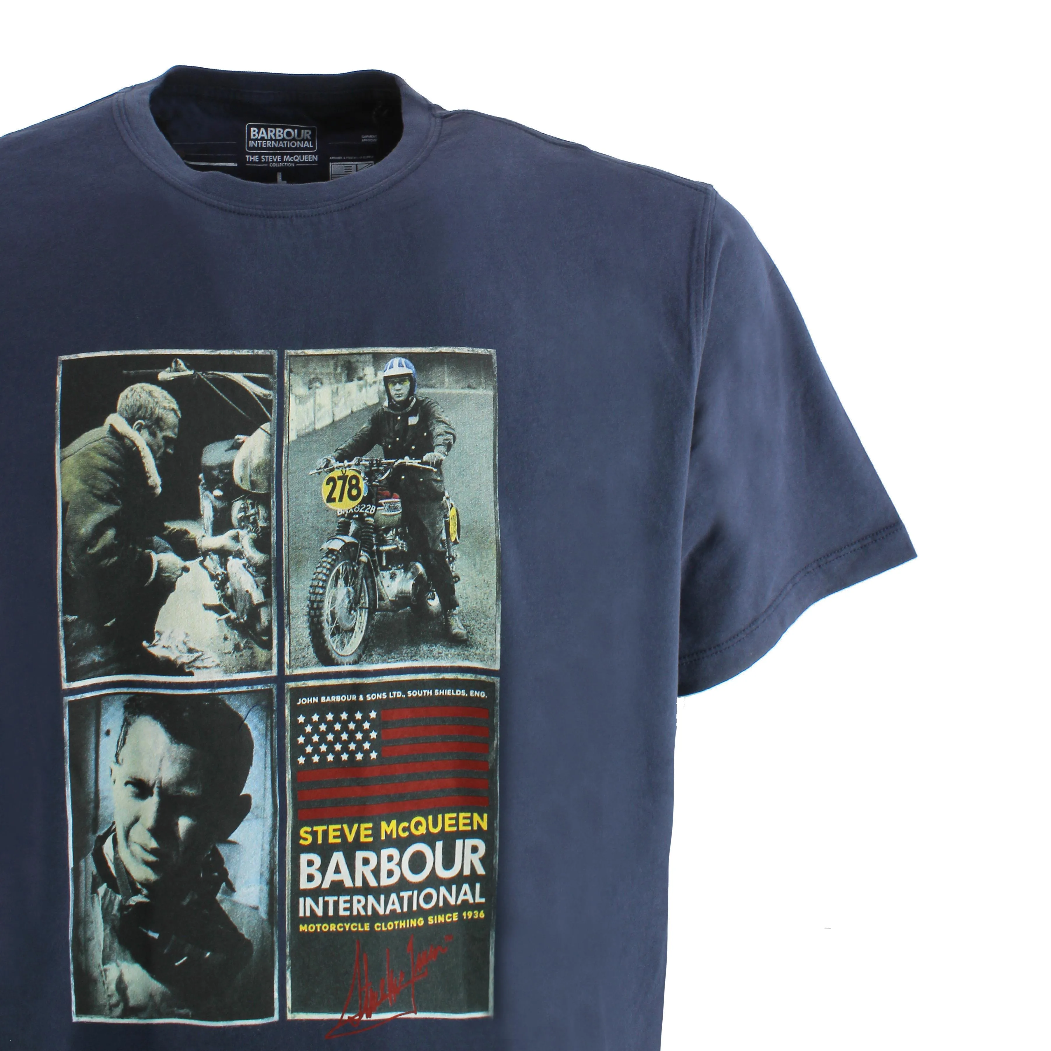 Barbour Photograph-Printed Crewneck T-Shirt
