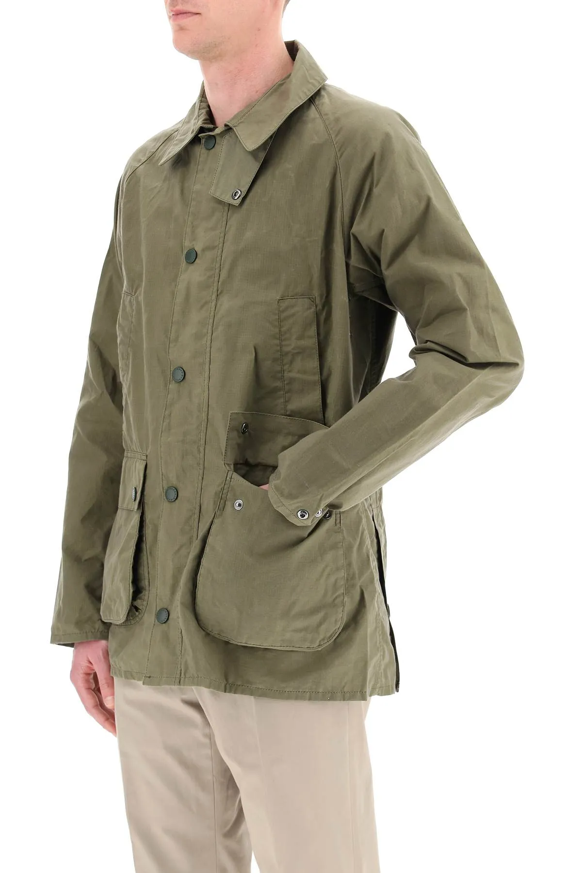 Barbour Pocket-Detailed Cargo Jacket
