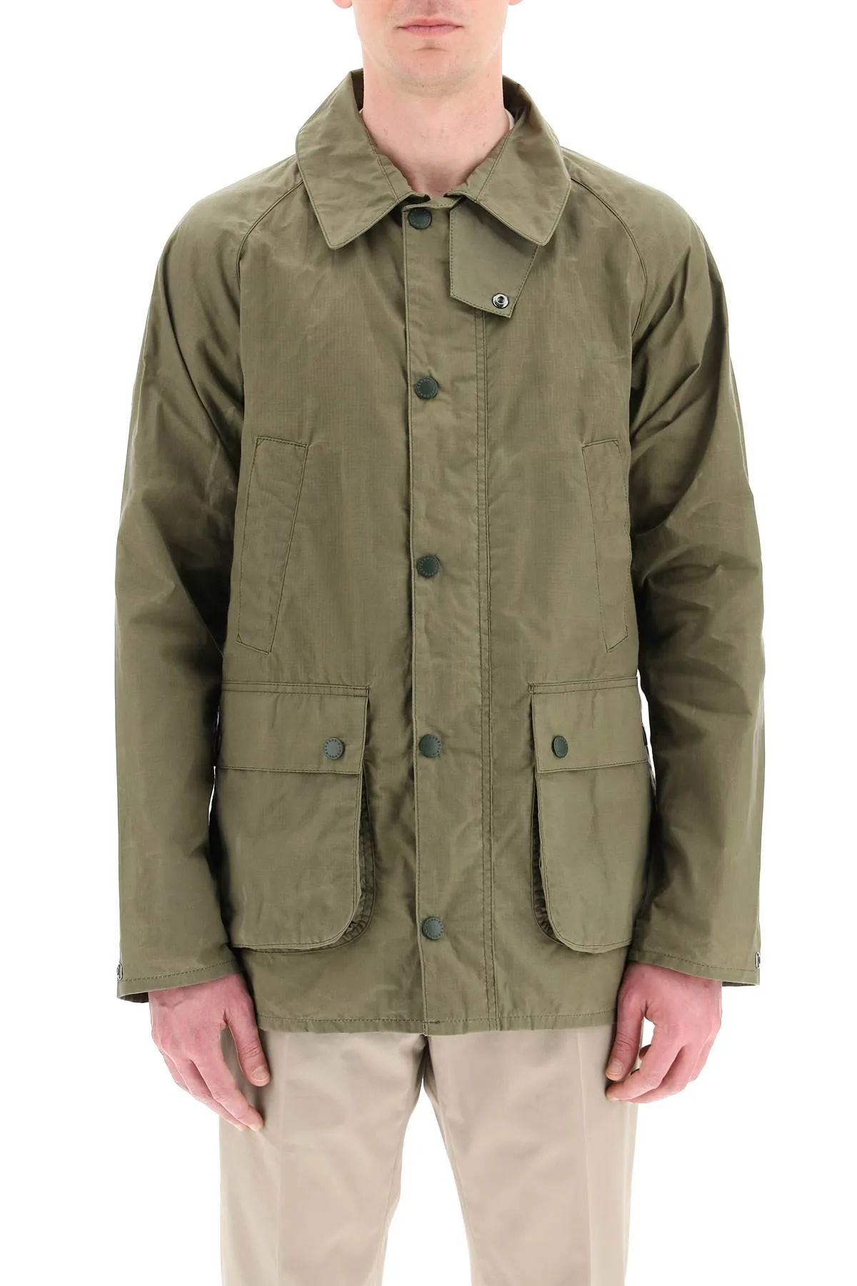 Barbour Pocket-Detailed Cargo Jacket