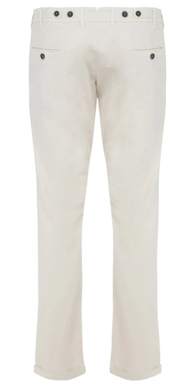 Barena Button Detailed Mid-Rise Pants