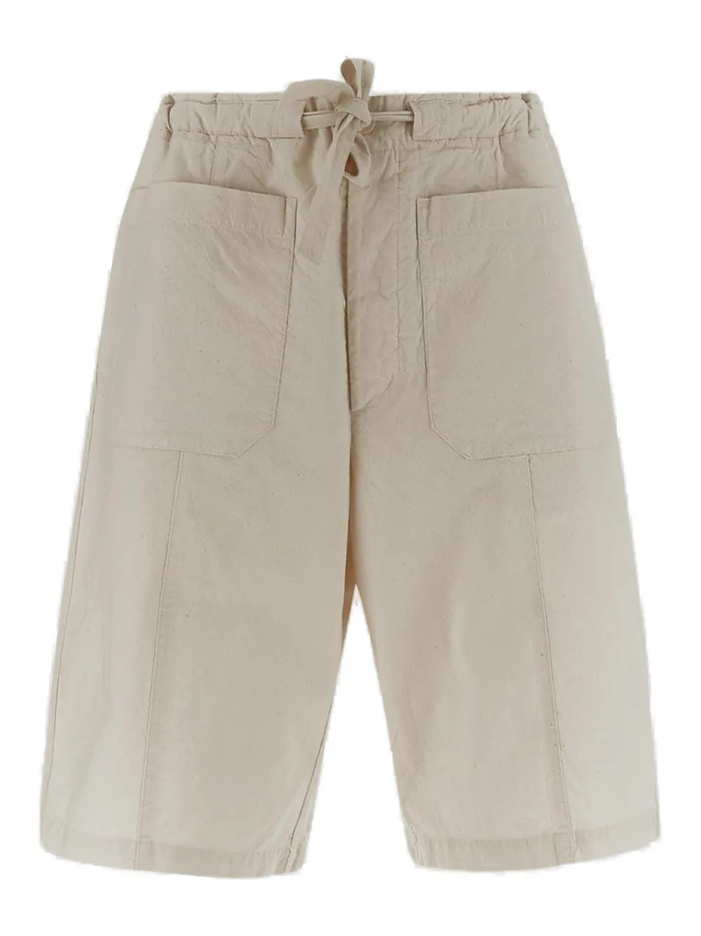 Barena Drawstring Front Buttoned Shorts
