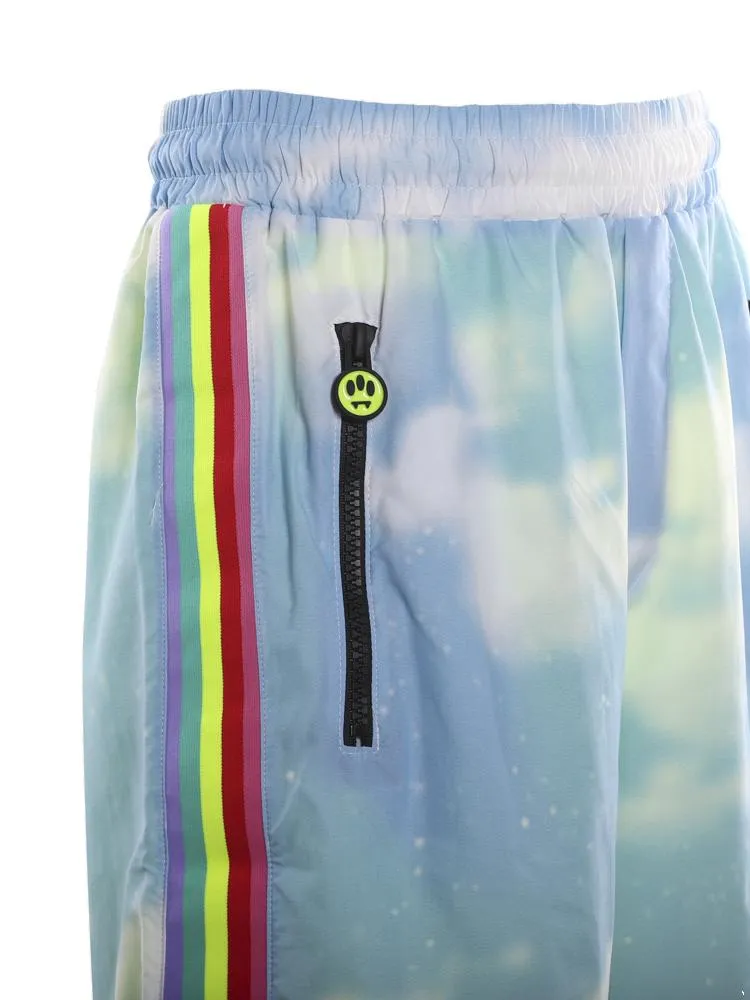 Barrow Allover Printed Drawstring Shorts
