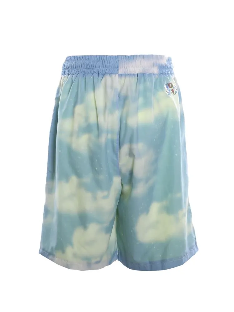 Barrow Allover Printed Drawstring Shorts