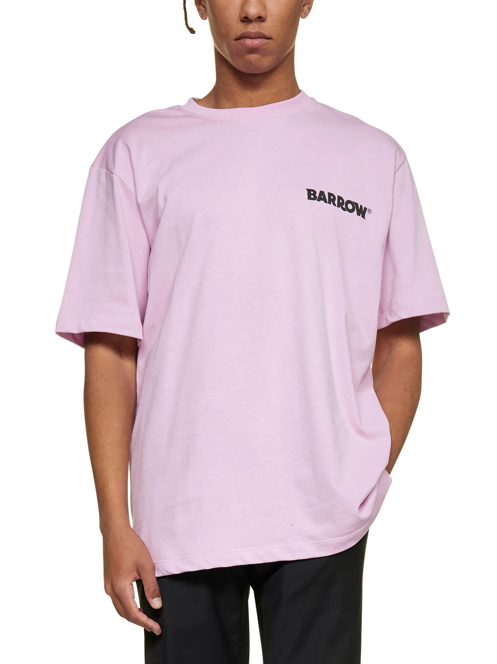 Barrow Logo Printed Oversized T-Shirt