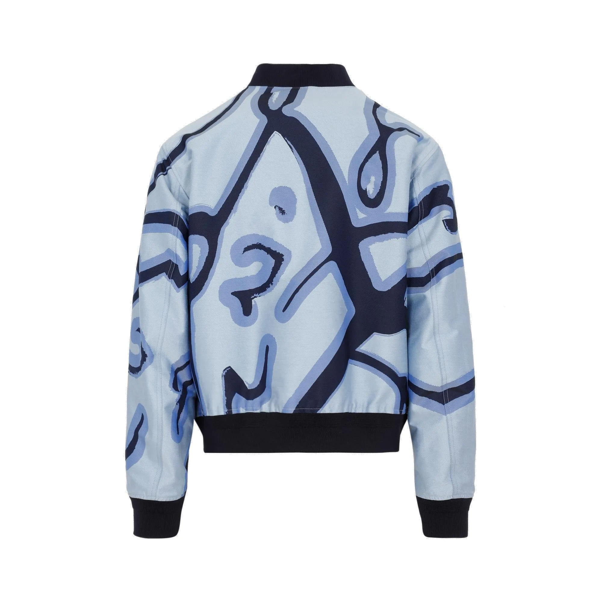 Berluti Logo Patch Reversible Zip-Up Jacket