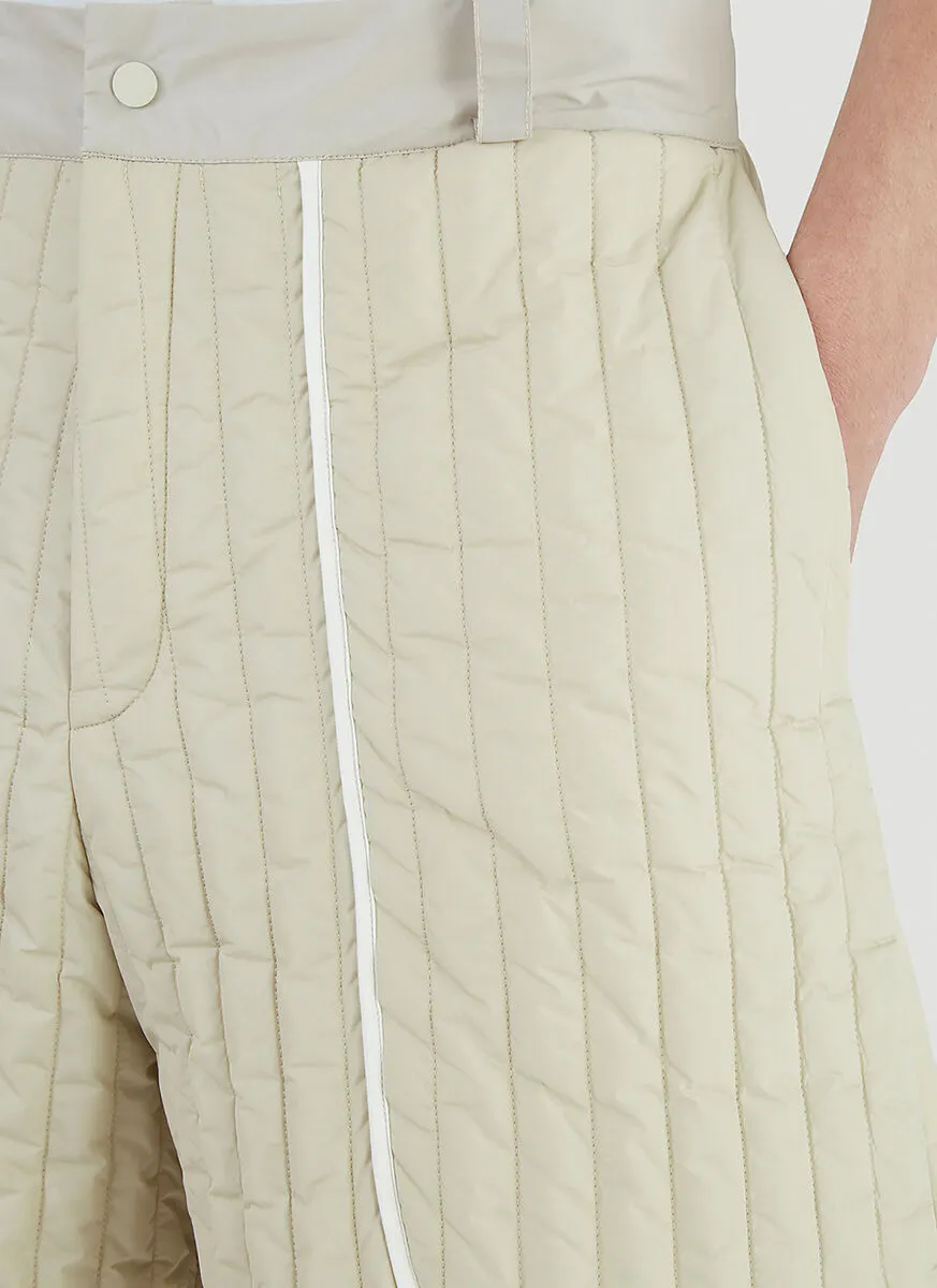 Birkenstock X Toogood The Beachcomber Quilted Shorts