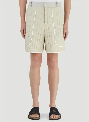 Birkenstock X Toogood The Beachcomber Quilted Shorts