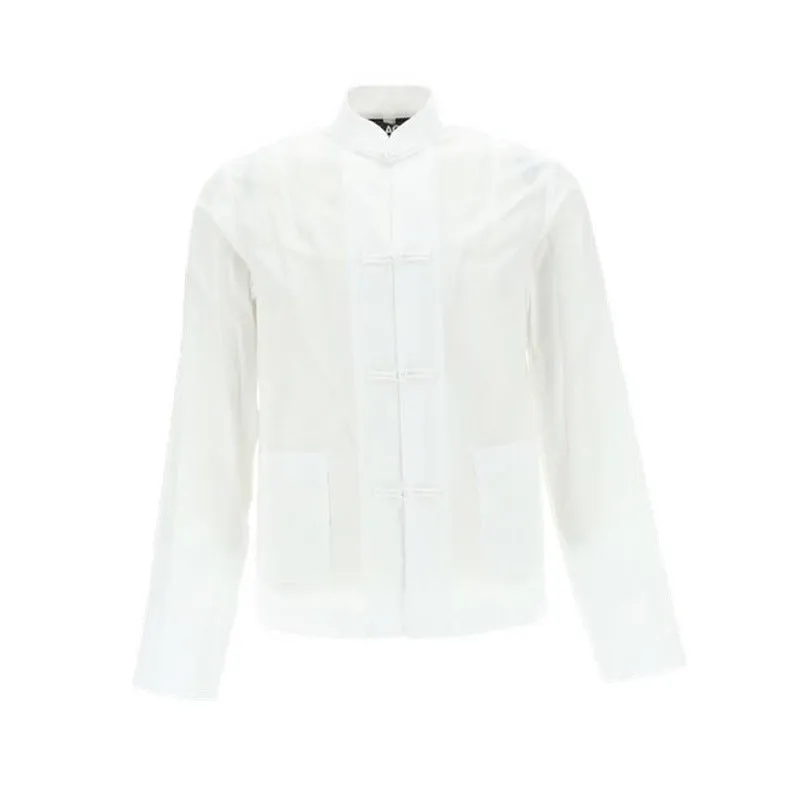 Black Comme des Garons Chinese Style Jacket