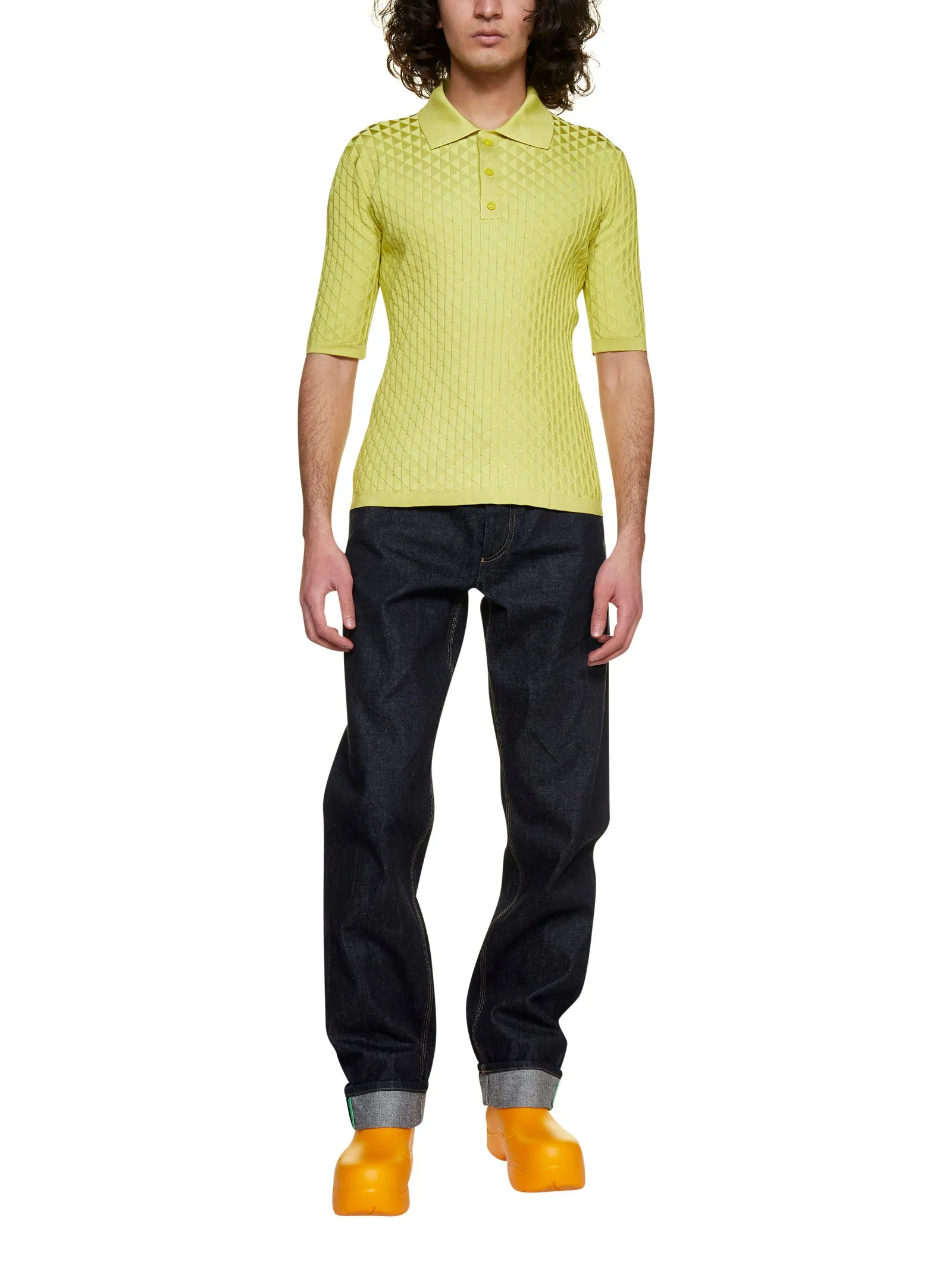 Bottega Veneta Buttoned Polo Shirt