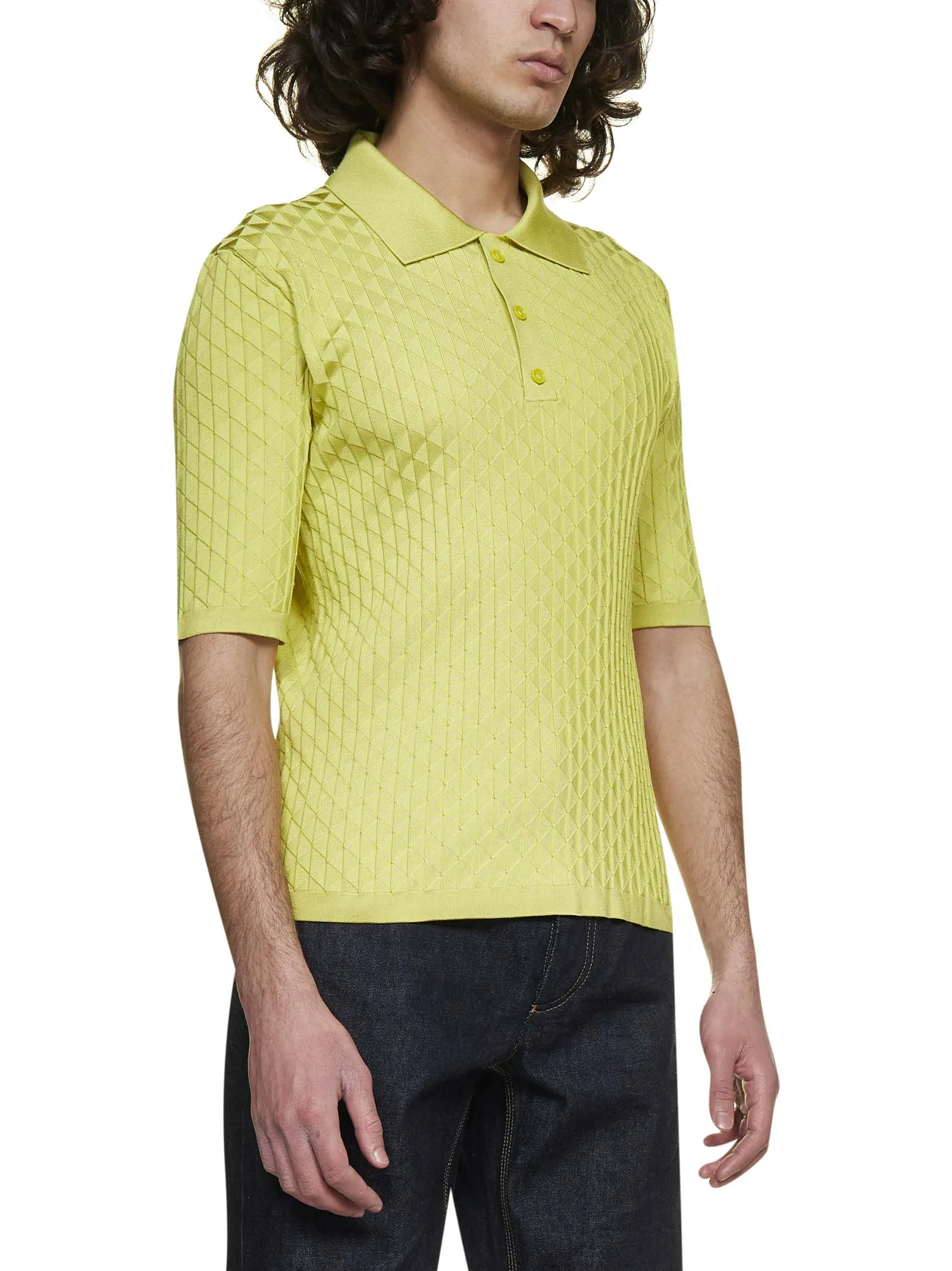 Bottega Veneta Buttoned Polo Shirt