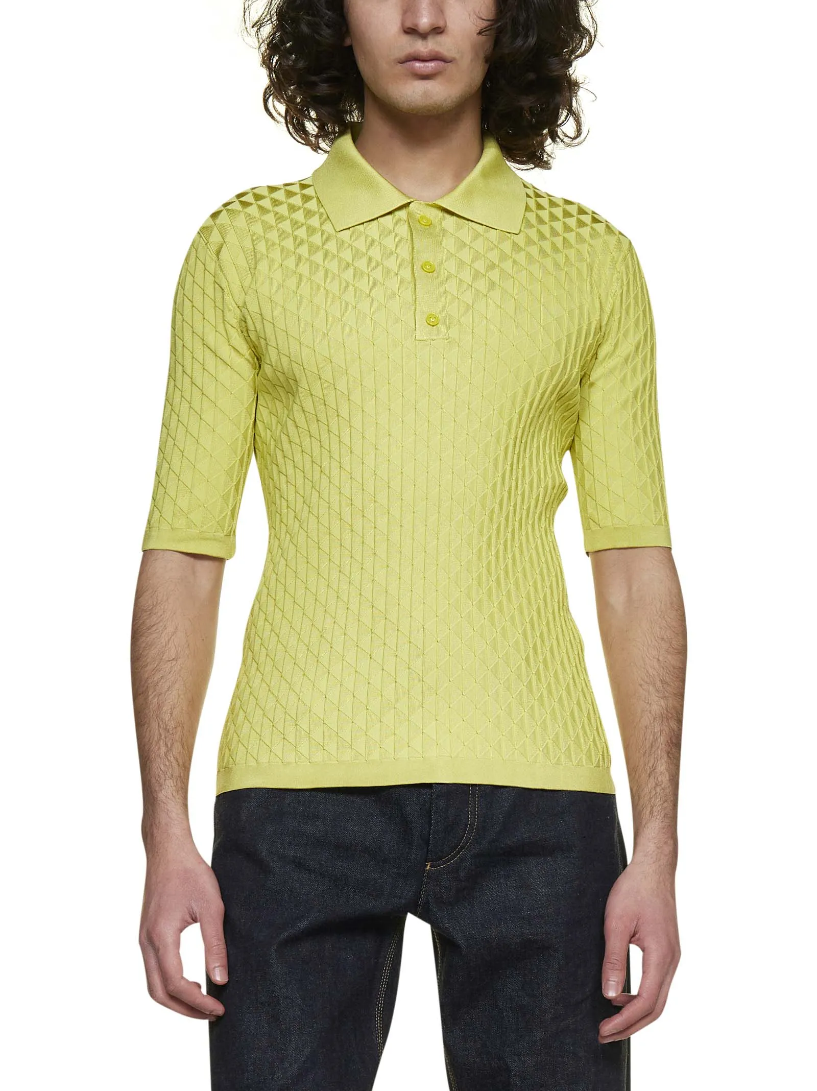 Bottega Veneta Buttoned Polo Shirt