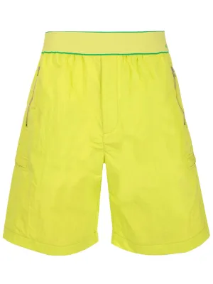 Bottega Veneta Elasticated Waistband Reverse Logo Shorts
