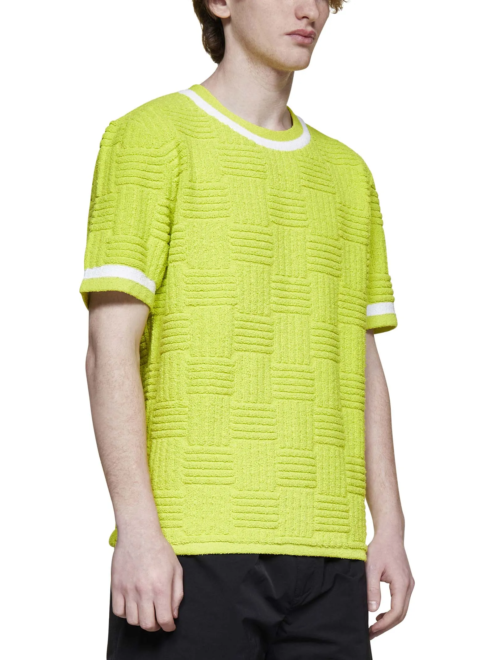 Bottega Veneta Intrecciato Crewneck T-Shirt