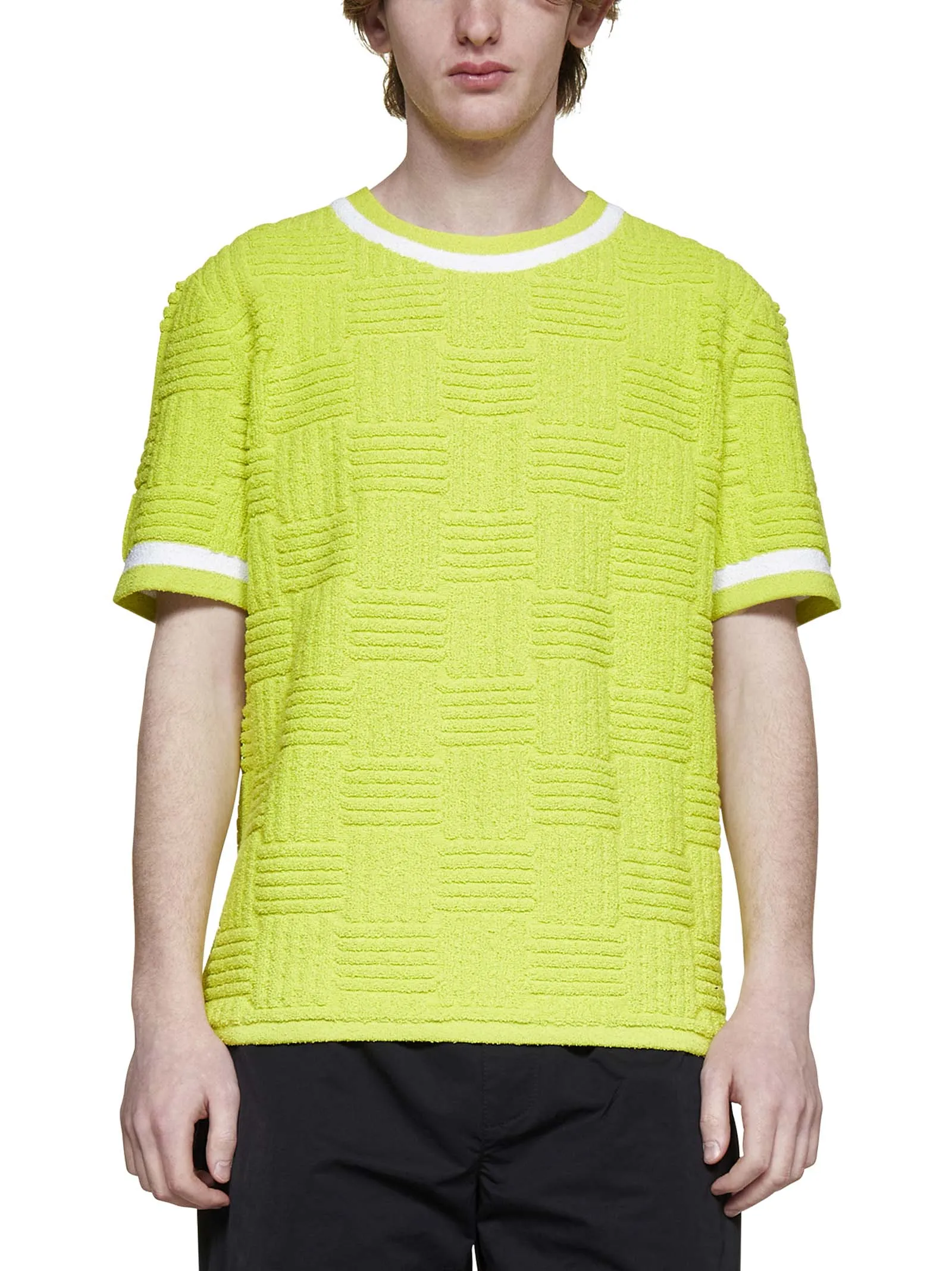 Bottega Veneta Intrecciato Crewneck T-Shirt