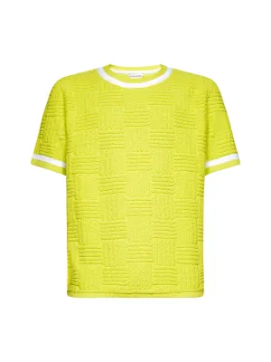 Bottega Veneta Intrecciato Crewneck T-Shirt