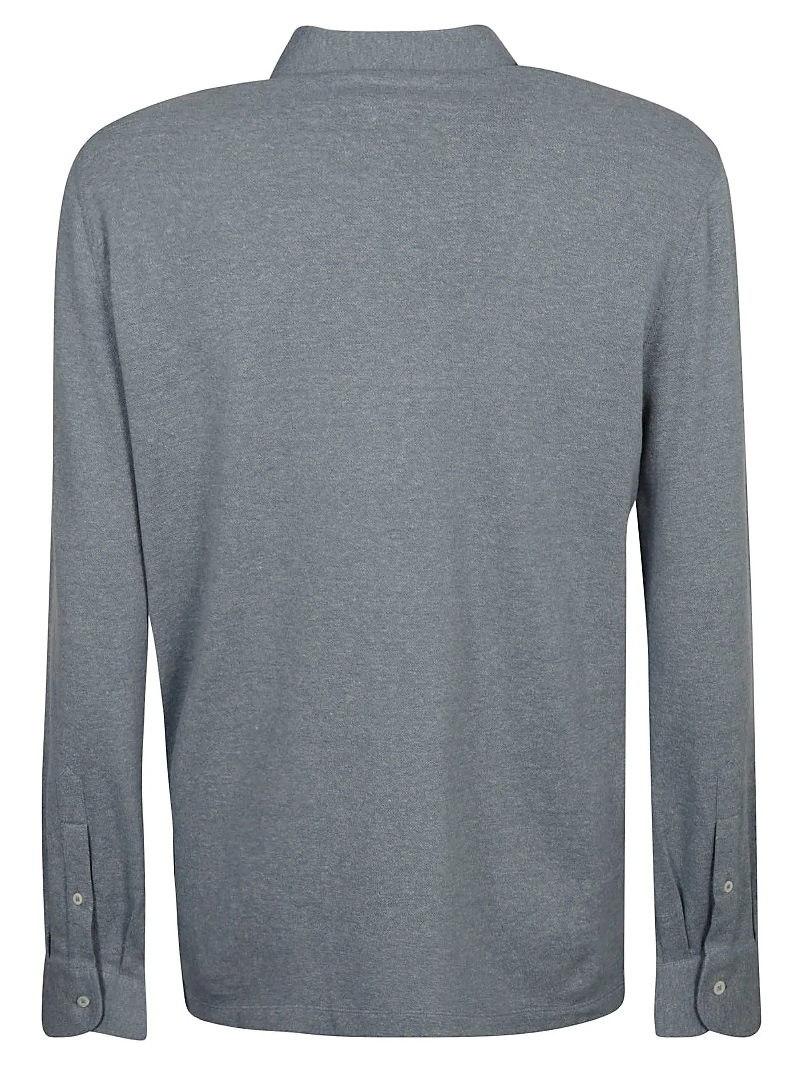 Brunello Cucinelli Buttoned Long-Sleeved Polo Shirt