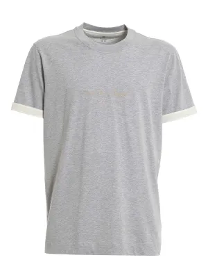 Brunello Cucinelli Crewneck Short-Sleeve T-Shirt