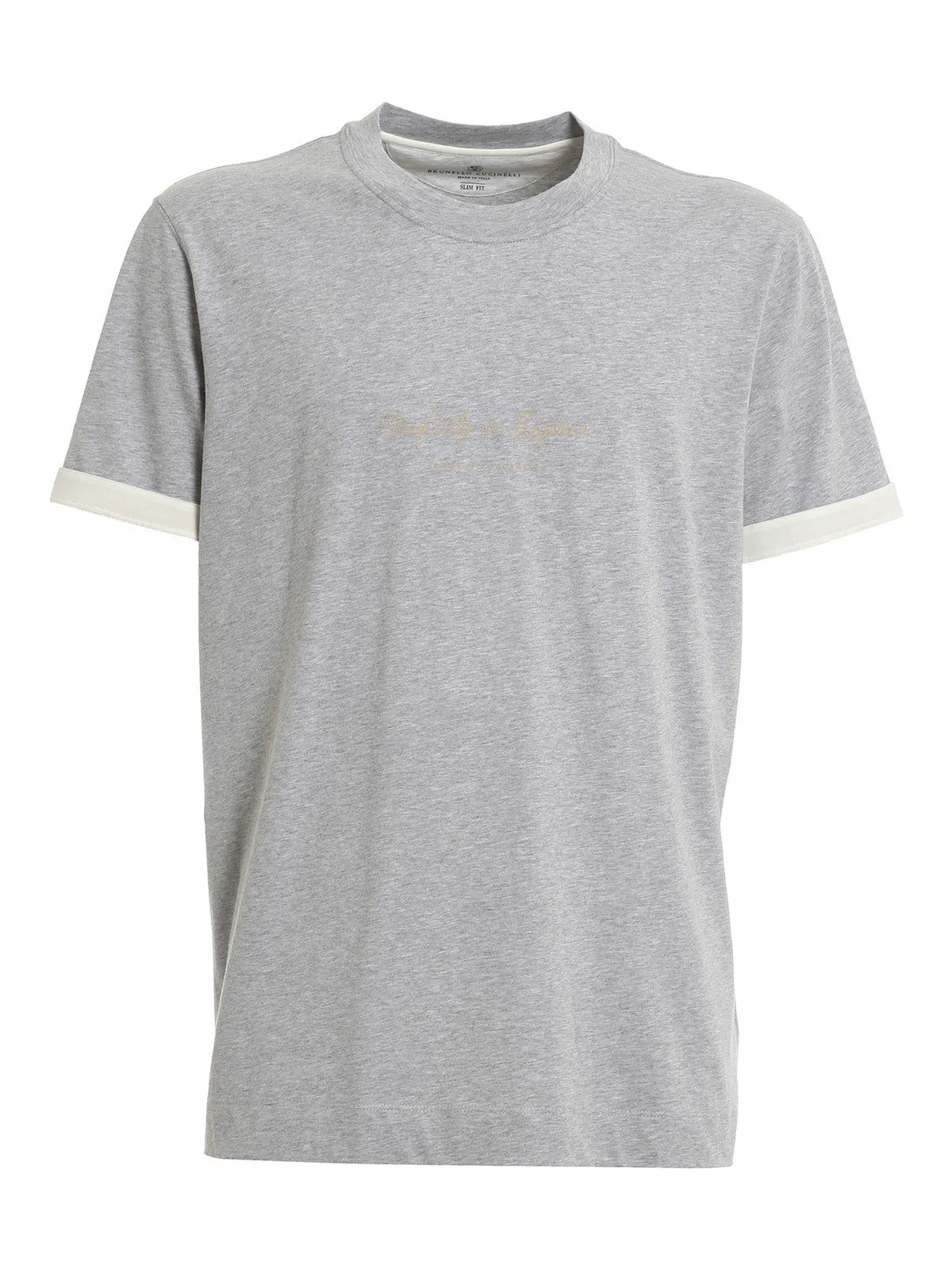 Brunello Cucinelli Crewneck Short-Sleeve T-Shirt