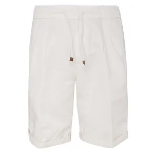 Brunello Cucinelli Drawstring Straight Cut Shorts